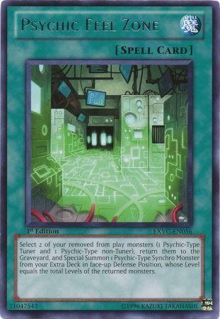Psychic Feel Zone [1st Edition] EXVC-EN056