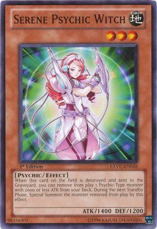 Serene Psychic Witch [1st Edition] EXVC-EN026
