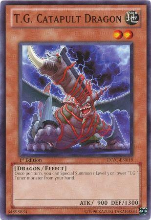 T.G. Catapult Dragon [1st Edition] EXVC-EN019