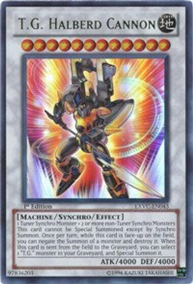 T.G. Halberd Cannon [1st Edition] EXVC-EN043
