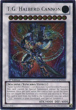 T.G. Halberd Cannon [Ultimate Rare 1st Edition] EXVC-EN043