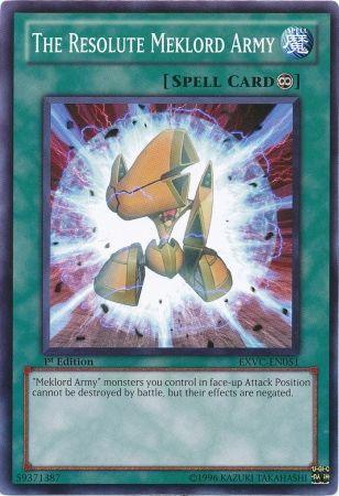 The Resolute Meklord Army [1st Edition] EXVC-EN051