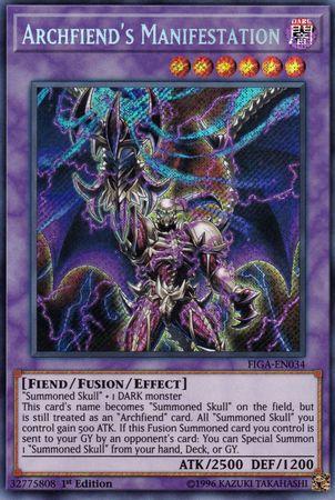 Archfiend's Manifestation FIGA-EN034