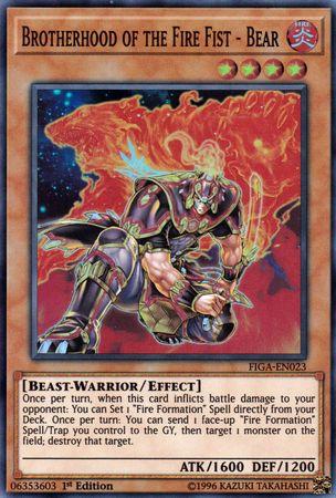 Brotherhood of the Fire Fist - Bear FIGA-EN023
