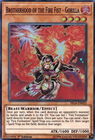 Brotherhood of the Fire Fist - Gorilla FIGA-EN022