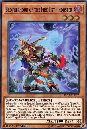 Brotherhood of the Fire Fist - Rooster FIGA-EN025