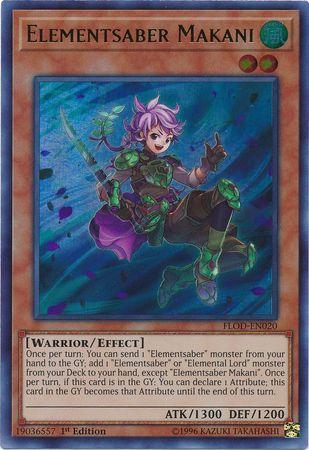 Elementsaber Makani [1st Edition] FLOD-EN020