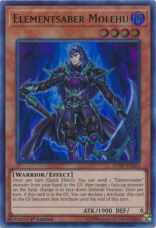 Elementsaber Molehu [1st Edition] FLOD-EN024