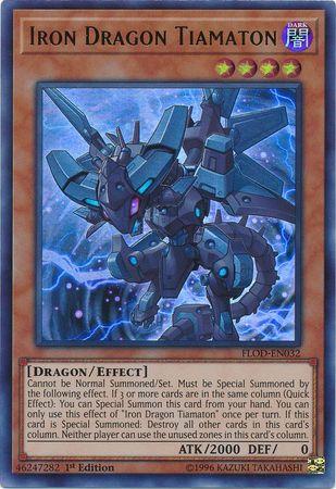Iron Dragon Tiamaton [1st Edition] FLOD-EN032