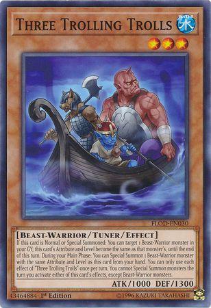 Three Trolling Trolls [1st Edition] FLOD-EN030
