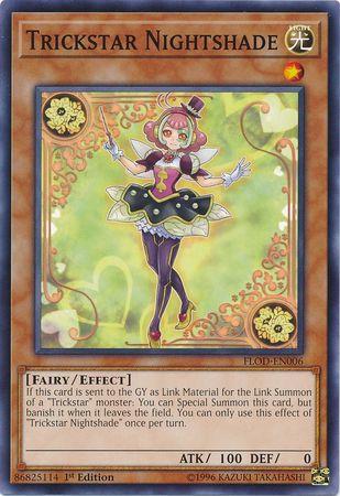 Trickstar Nightshade [1st Edition] FLOD-EN006
