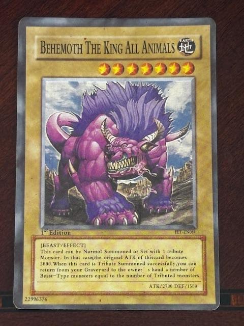Behemoth the King of All Animals [1st Edition] FET-EN014