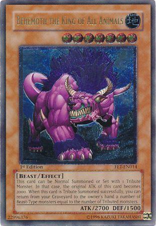 Behemoth the King of All Animals [Ultimate Rare 1st Edition] FET-EN014