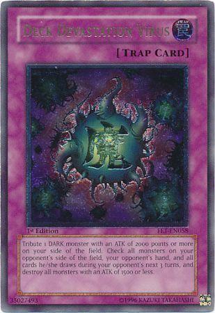 Deck Devastation Virus [Ultimate Rare 1st Edition] FET-EN058