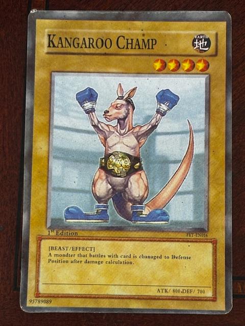 Kangaroo Champ [1st Edition] FET-EN016