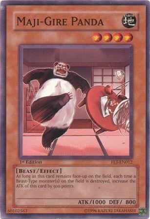 Maji-Gire Panda [1st Edition] FET-EN012