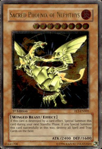 Sacred Phoenix of Nephthys [Ultimate Rare 1st Edition] FET-EN005