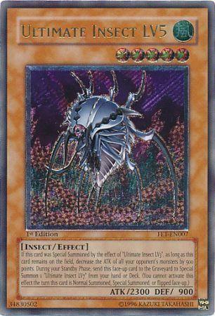 Ultimate Insect LV5 [Ultimate Rare 1st Edition] FET-EN007