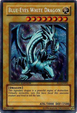 Blue-Eyes White Dragon FL1-EN001