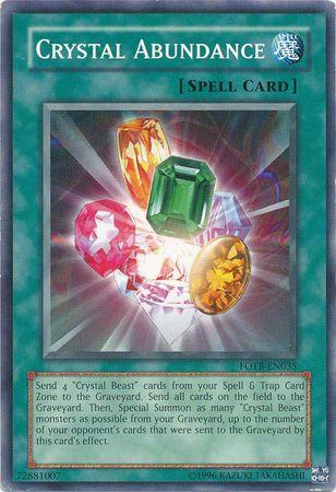 Crystal Abundance FOTB-EN035