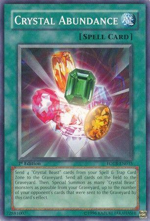 Crystal Abundance [1st Edition] FOTB-EN035