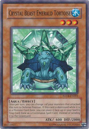 Crystal Beast Emerald Tortoise FOTB-EN003