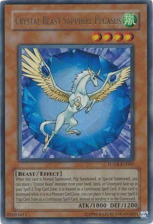 Crystal Beast Sapphire Pegasus FOTB-EN007