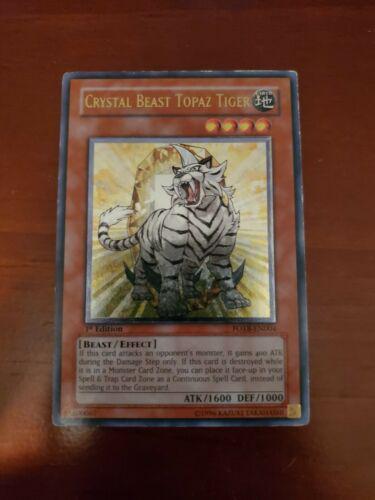 Crystal Beast Topaz Tiger [Ultimate Rare] FOTB-EN004