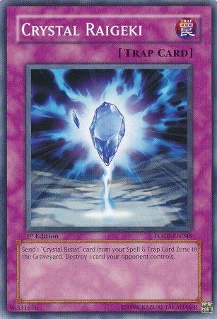 Crystal Raigeki [1st Edition] FOTB-EN048