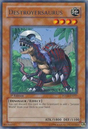 Destroyersaurus [1st Edition] FOTB-EN017