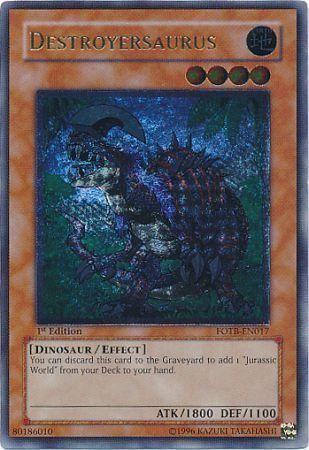 Destroyersaurus [Ultimate Rare 1st Edition] FOTB-EN017