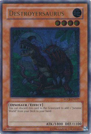 Destroyersaurus [Ultimate Rare] FOTB-EN017