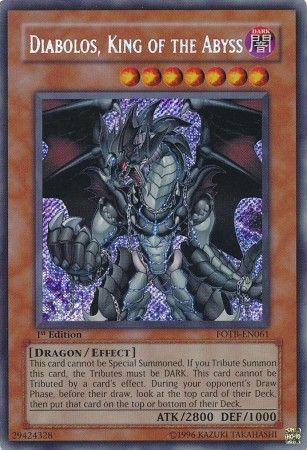 Diabolos, King of the Abyss [1st Edition] FOTB-EN061