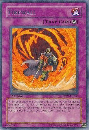 Firewall [1st Edition] FOTB-EN060