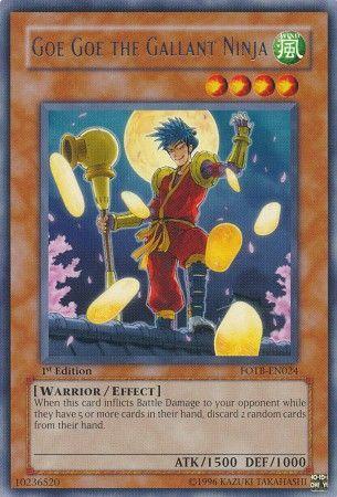 Goe Goe the Gallant Ninja [1st Edition] FOTB-EN024