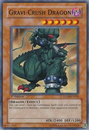 Gravi-Crush Dragon [1st Edition] FOTB-EN030