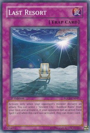 Last Resort [1st Edition] FOTB-EN047
