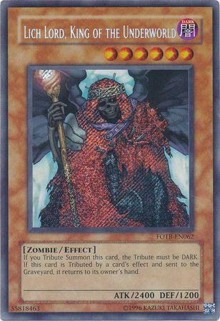 Lich Lord, King of the Underworld FOTB-EN062