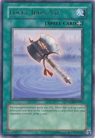 Lucky Iron Axe FOTB-EN037