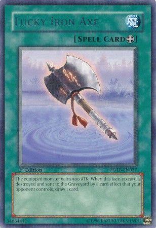 Lucky Iron Axe [1st Edition] FOTB-EN037
