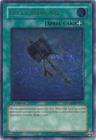 Lucky Iron Axe [Ultimate Rare] FOTB-EN037