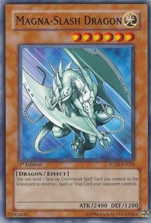 Magna-Slash Dragon [1st Edition] FOTB-EN029