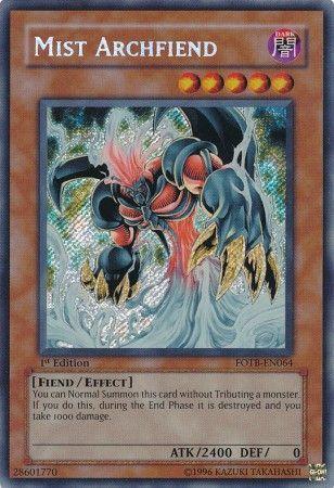 Mist Archfiend [1st Edition] FOTB-EN064
