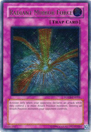 Radiant Mirror Force [Ultimate Rare] FOTB-EN055
