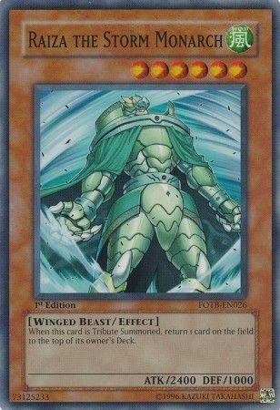 Raiza the Storm Monarch [1st Edition] FOTB-EN026