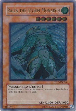 Raiza the Storm Monarch [Ultimate Rare] FOTB-EN026
