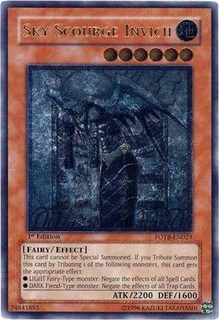 Sky Scourge Invicil [Ultimate Rare 1st Edition] FOTB-EN023
