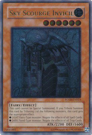 Sky Scourge Invicil [Ultimate Rare] FOTB-EN023