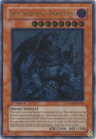 Sky Scourge Norleras [Ultimate Rare 1st Edition] FOTB-EN022