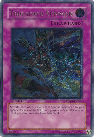 Triggered Summon [Ultimate Rare 1st Edition] FOTB-EN046